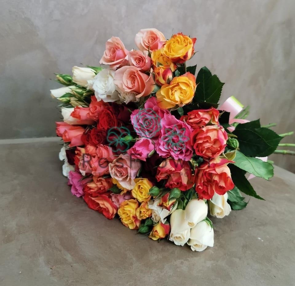 Букет цветов из: Розы в Идрице