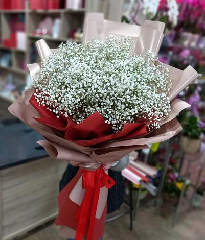 Букет цветов из: Гипсофила в Идрице