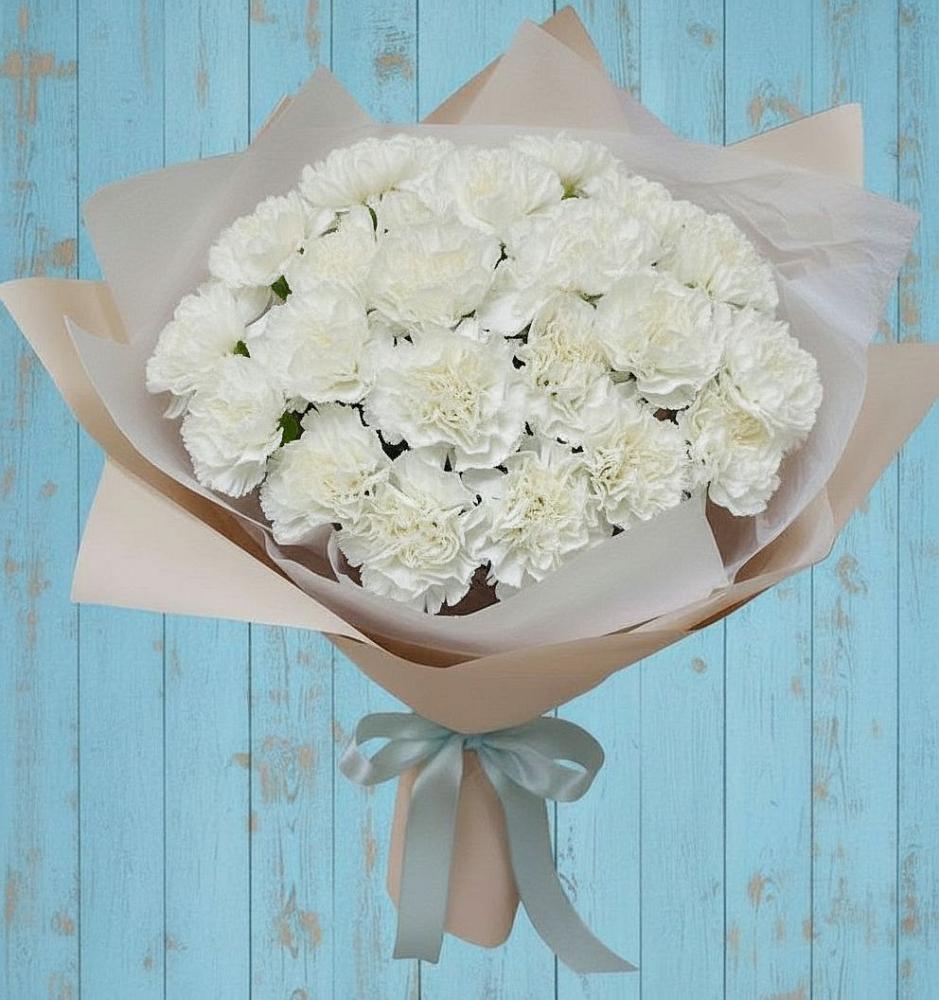 Букет цветов из: Гвоздики в Идрице