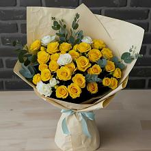 Букет цветов из:  Розы #REPLACE_PRED# Идрице