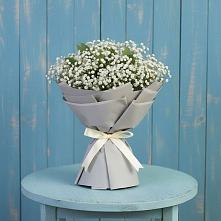 Букет цветов из:  Гипсофила в Идрице