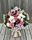 Букет цветов из: Альстромерии, Гвоздики, Розы и Хризантемы в Идрице