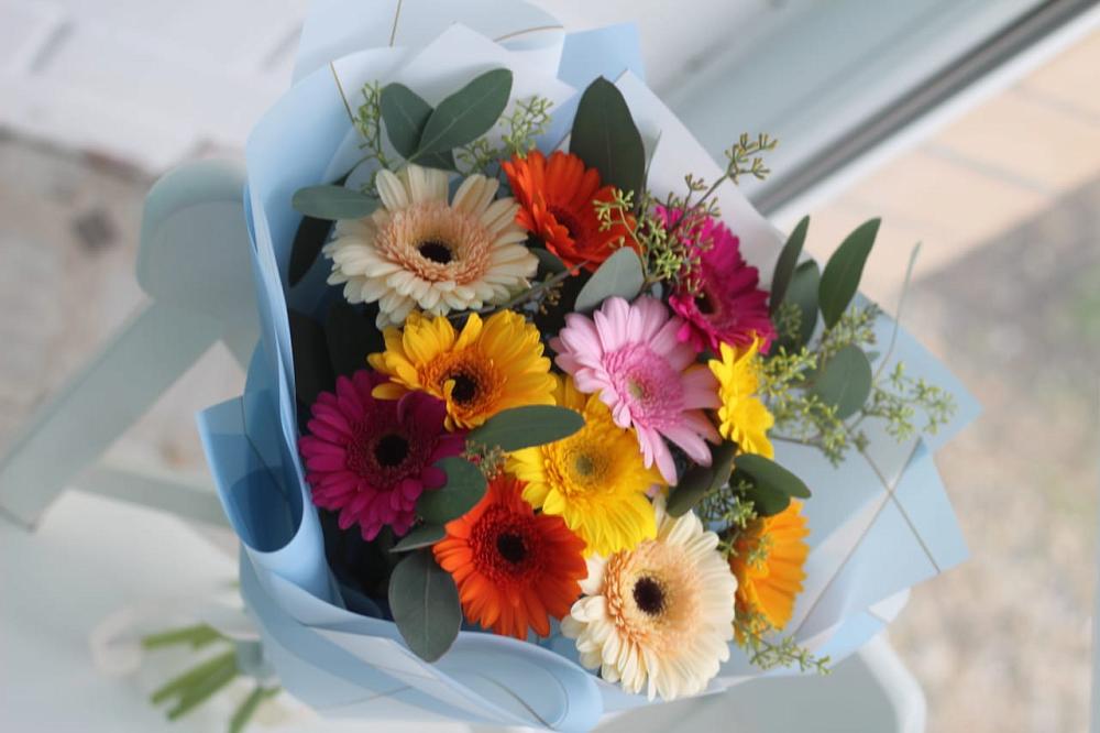 Букет цветов из: Герберы в Идрице