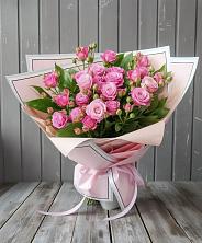 Букет Розовый кустик в Идрице
