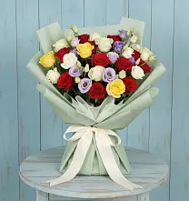 Букет цветов из:  Розы в Идрице