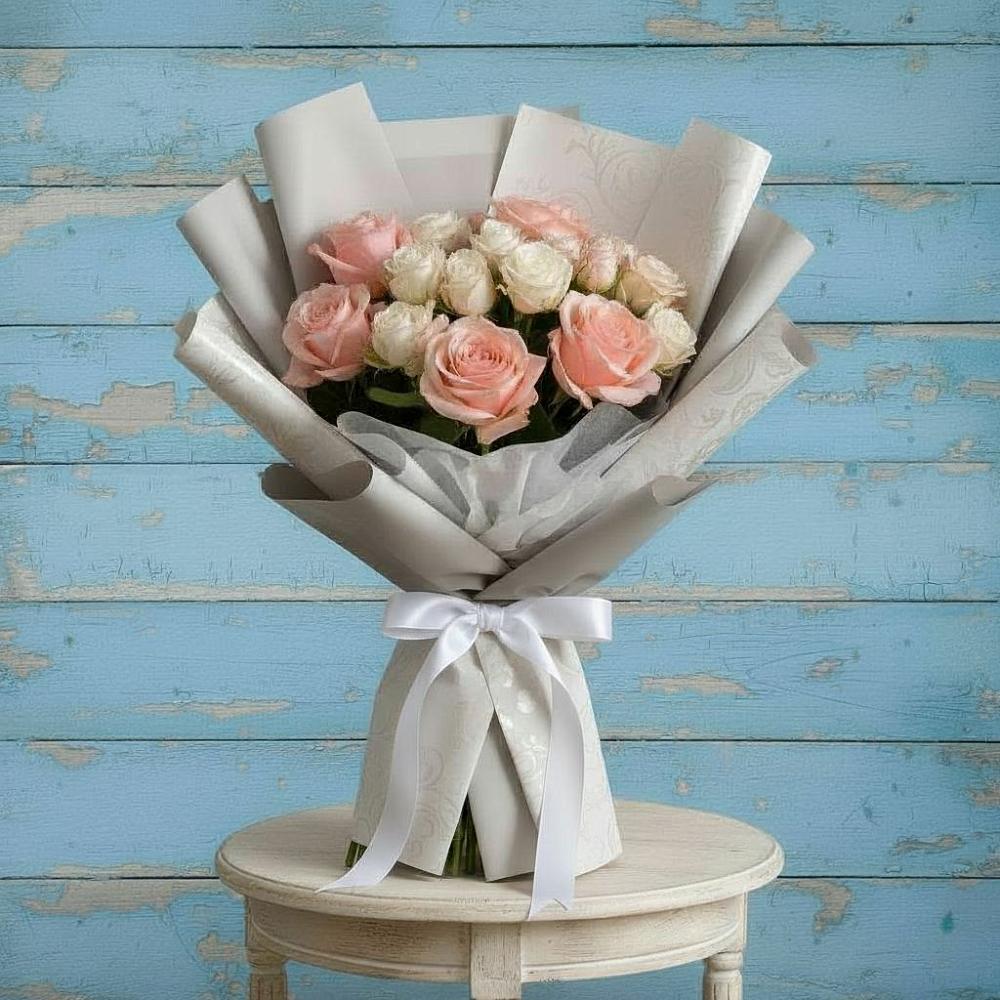 Букет цветов из: Розы в Идрице