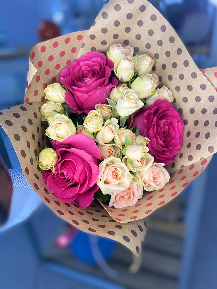 Букет цветов из: Розы в Идрице