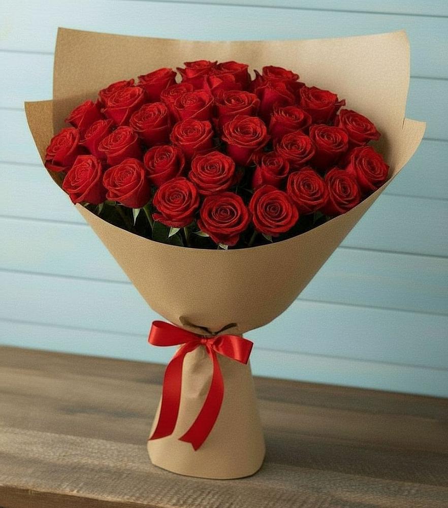 Букет Красные розы Милано в Идрице
