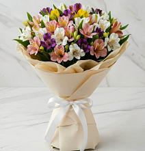 Букет цветов из:  Альстромерии #REPLACE_PRED# Идрице