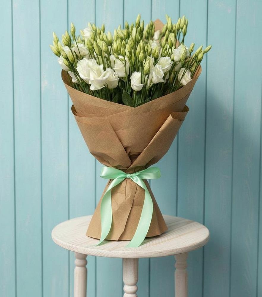 Букет цветов из: Лизиантусы в Идрице