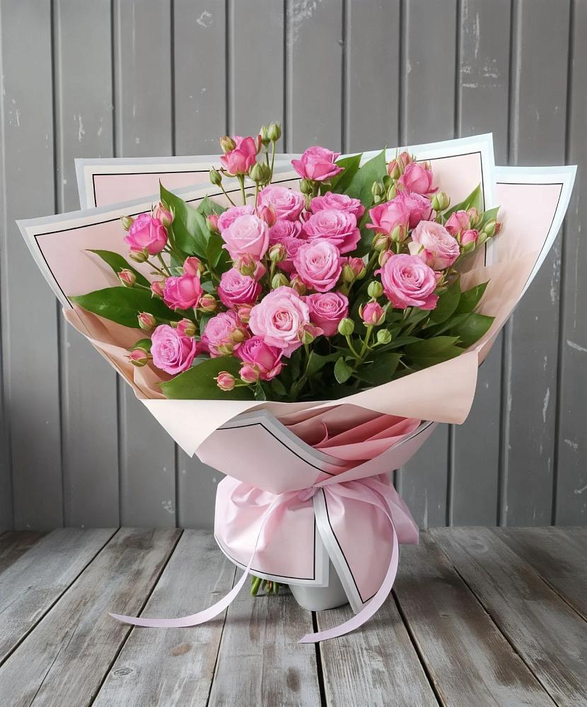 Букет Розовый кустик в Идрице