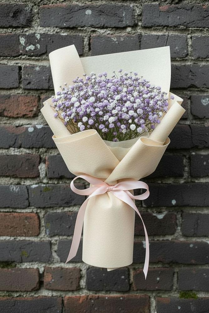 Букет цветов из: Гипсофила в Идрице