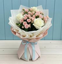 Букет цветов из:  Розы в Идрице
