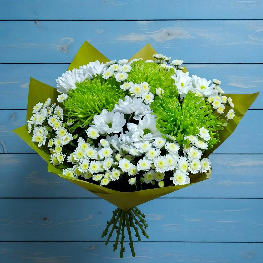 Букет цветов из: Хризантемы в Идрице