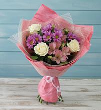 Букет цветов из:  Герберы #REPLACE_PRED# Идрице