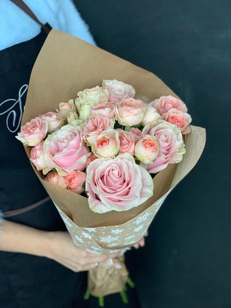 Букет цветов из: Хризантемы и Розы в Идрице