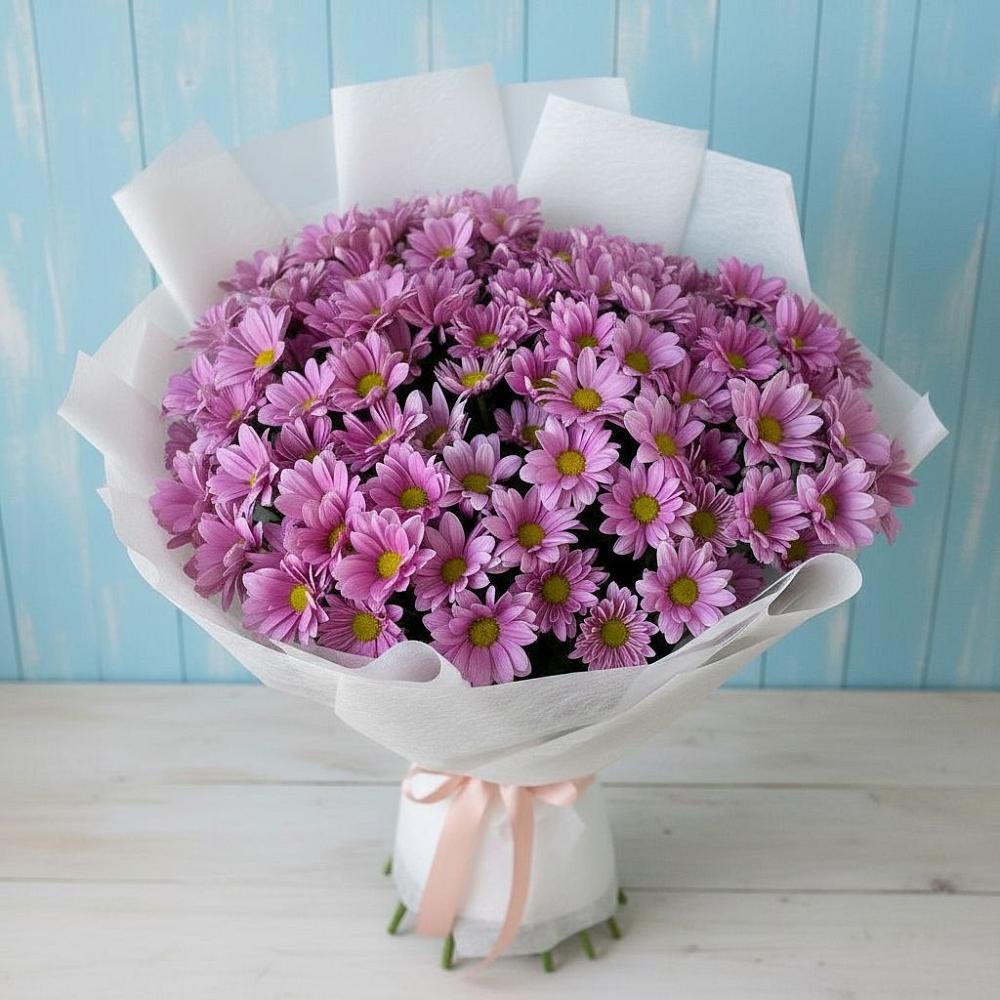 Букет цветов из: Хризантемы в Идрице