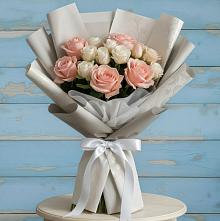 Букет цветов из:  Розы #REPLACE_PRED# Идрице