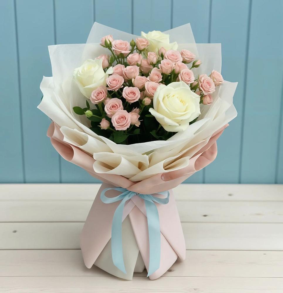 Букет цветов из: Розы в Идрице