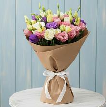 Букет цветов из:  Лизиантусы в Идрице