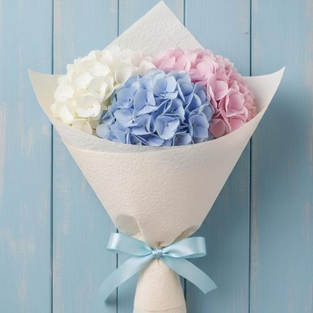 Букет цветов из: Гортензия в Идрице