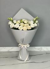 Букет цветов из:  Розы и Лизиантусы в Идрице